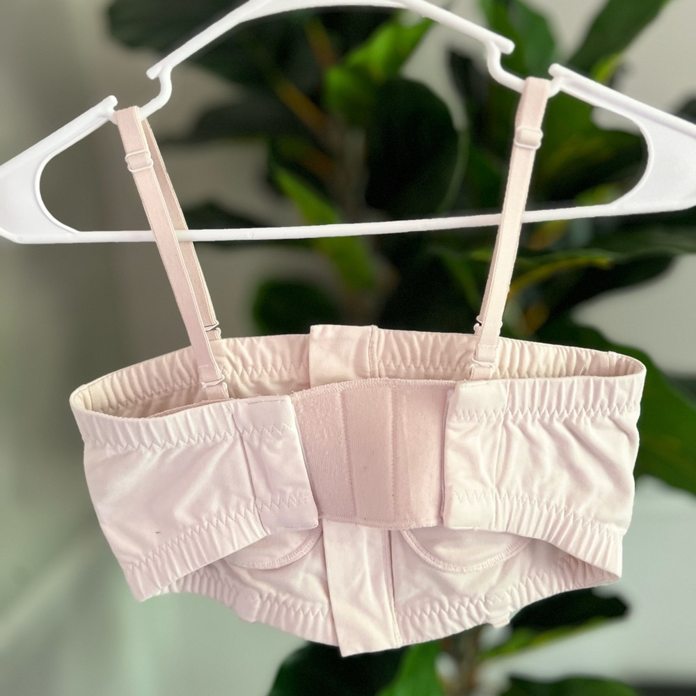 Lansinoh Breasstfeeding pumping bra bralette pink XS-L - Picture 3 of 4